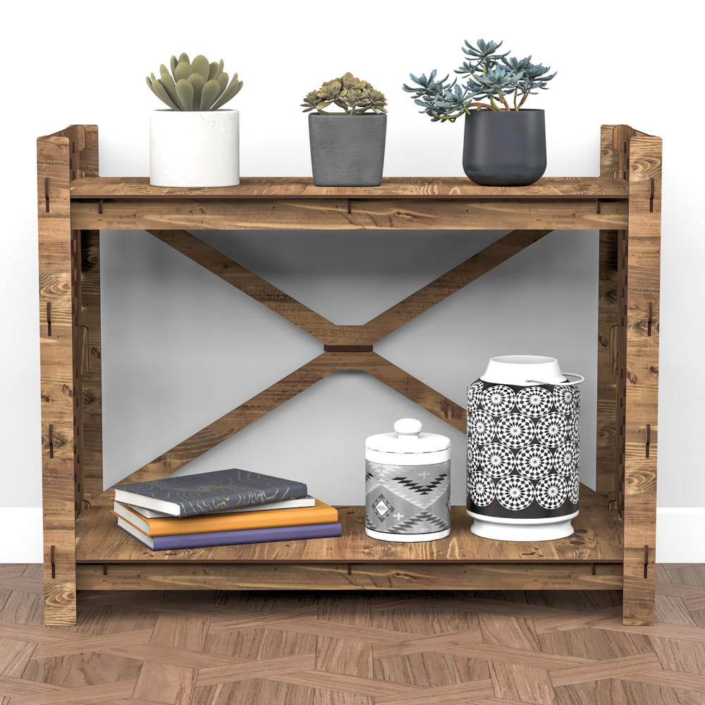 Hexagonica Стеллаж на 2 полки Honeycomb-S (600В х 750Ш х 365Г)