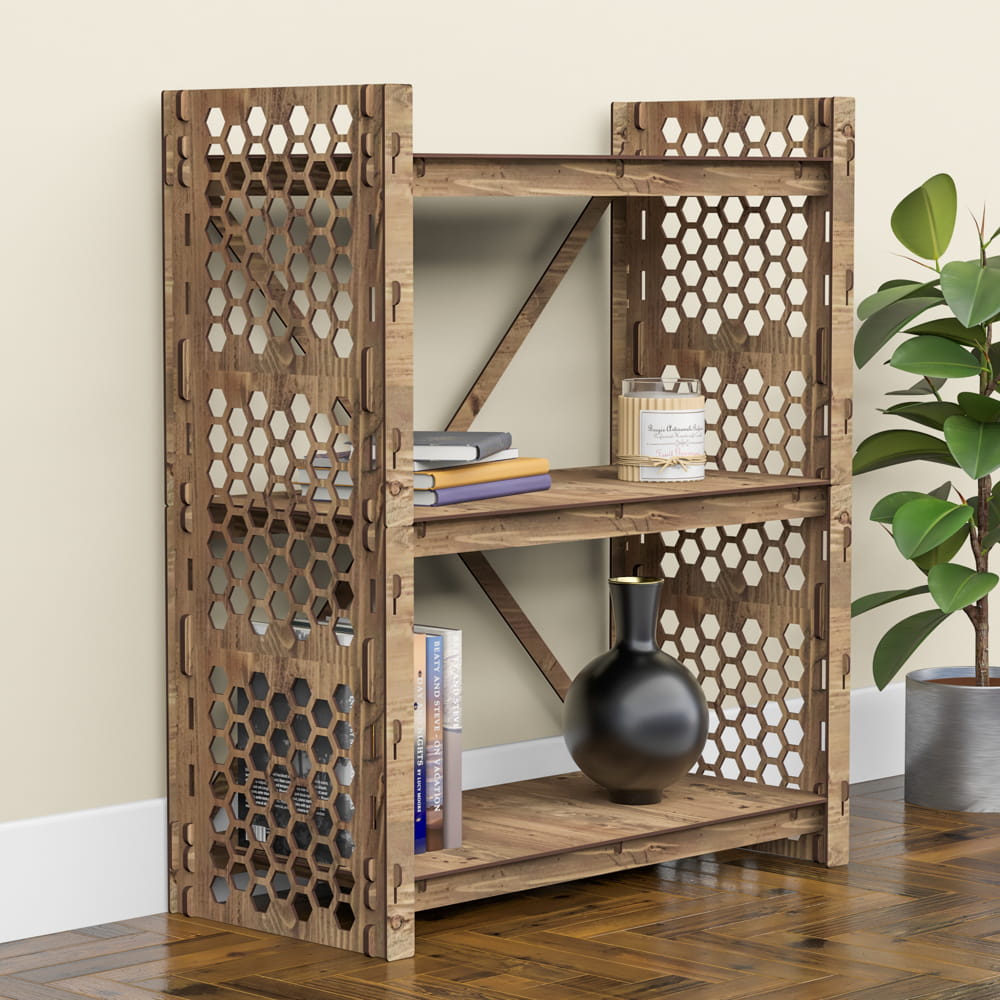 Hexagonica Стеллаж на 3 полки Honeycomb-S (900В х 750Ш х 365Г)