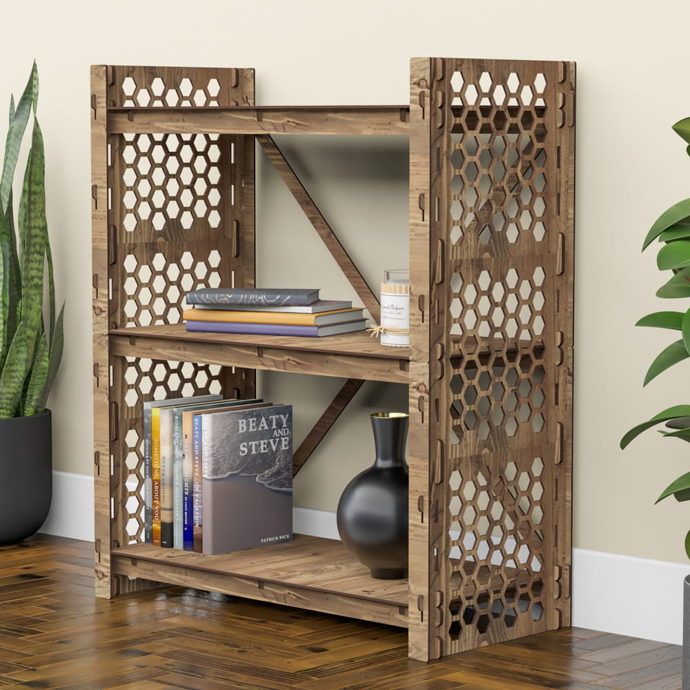 Hexagonica Стеллаж на 3 полки Honeycomb-S (900В х 750Ш х 365Г)