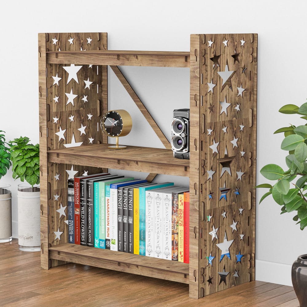 Hexagonica Стеллаж на 3 полки Stars (900В х 750Ш х 365Г)