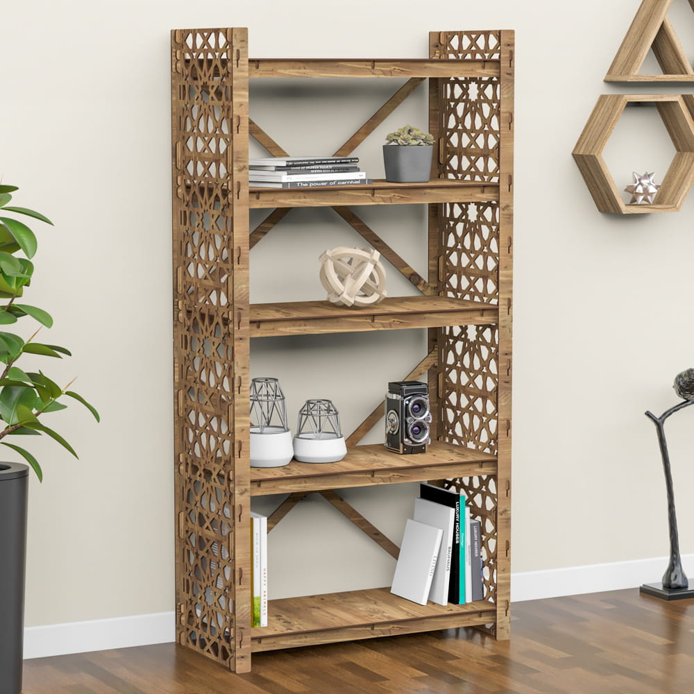 Hexagonica Стеллаж на 5 полок Arabic (1500В х 750Ш х 365Г)