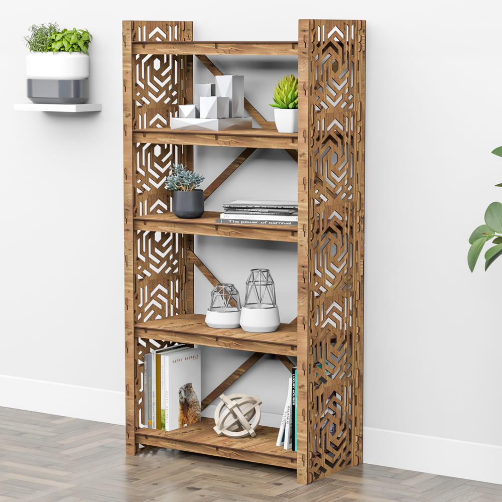 Hexagonica Стелаж на 5 полиць Chevron (1500В х 750Ш х 365Г)