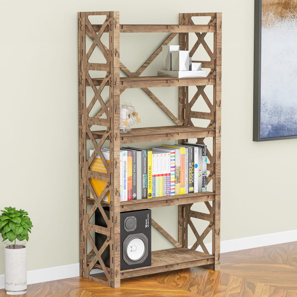 Hexagonica Стеллаж на 5 полок Provence-2 (1500В х 750Ш х 365Г)