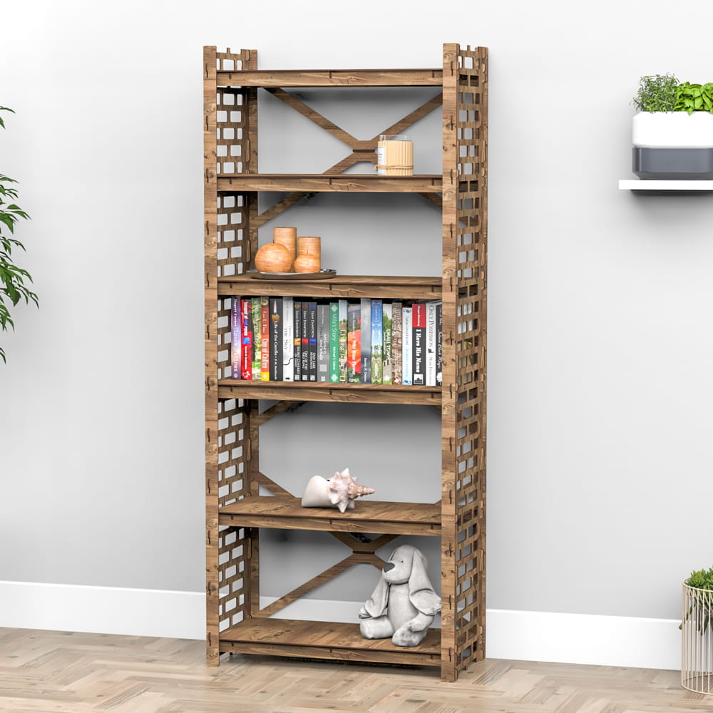 Hexagonica Стеллаж на 6 полок Brickwall (1800В х 750Ш х 365Г)