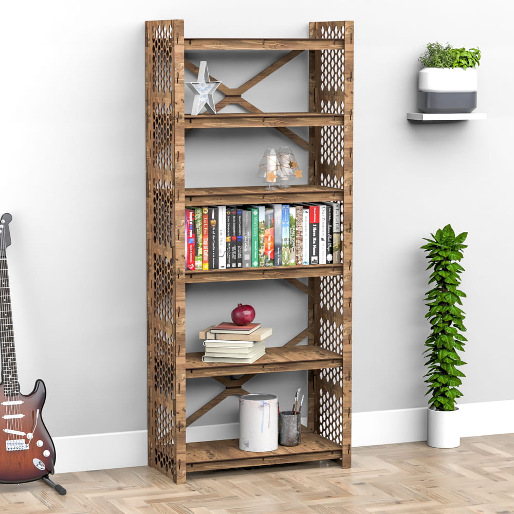 Hexagonica Стеллаж на 6 полок Honeycomb-S (1800В х 750Ш х 365Г)