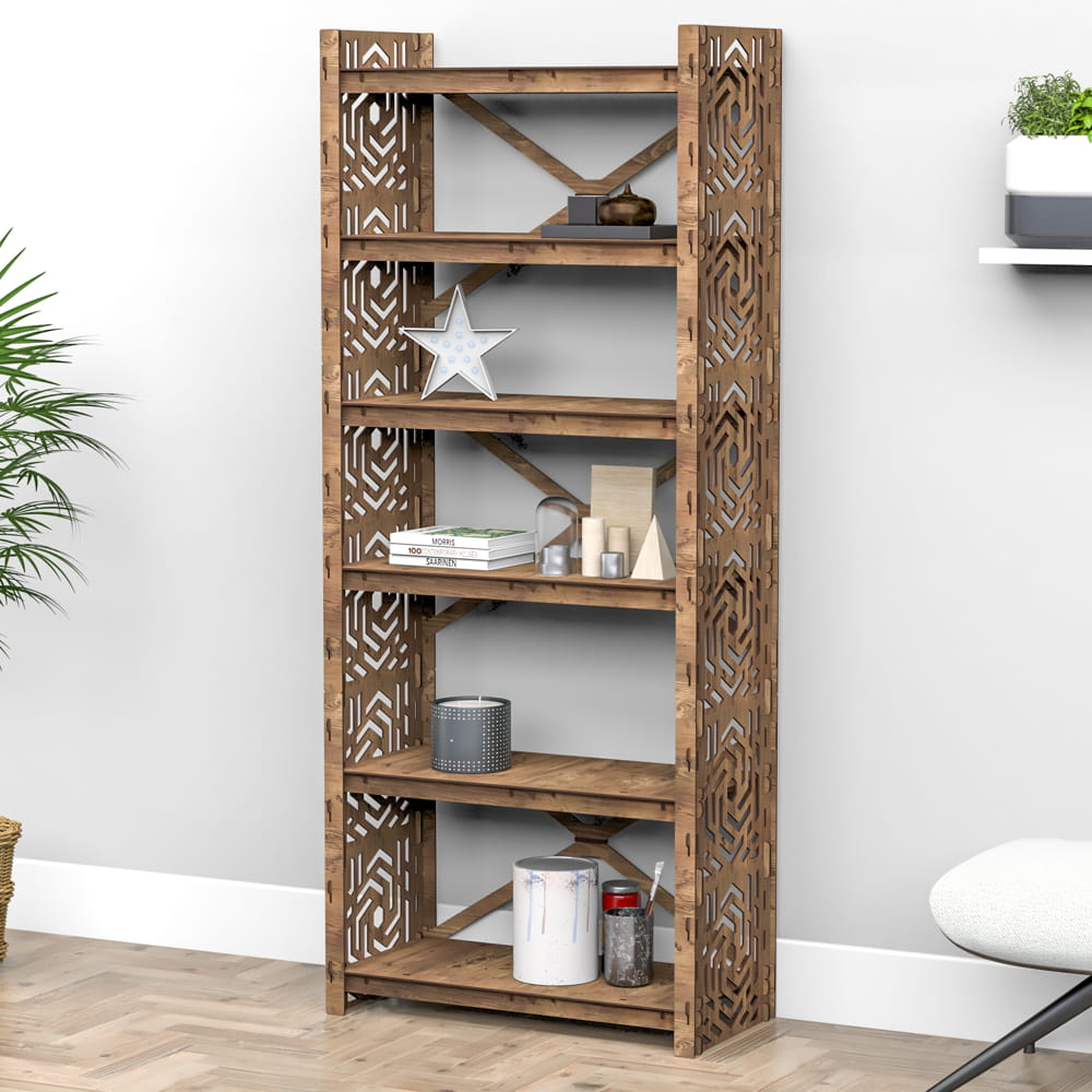 Hexagonica Стелаж на 6 полиць Chevron (1800В х 750Ш х 365Г)