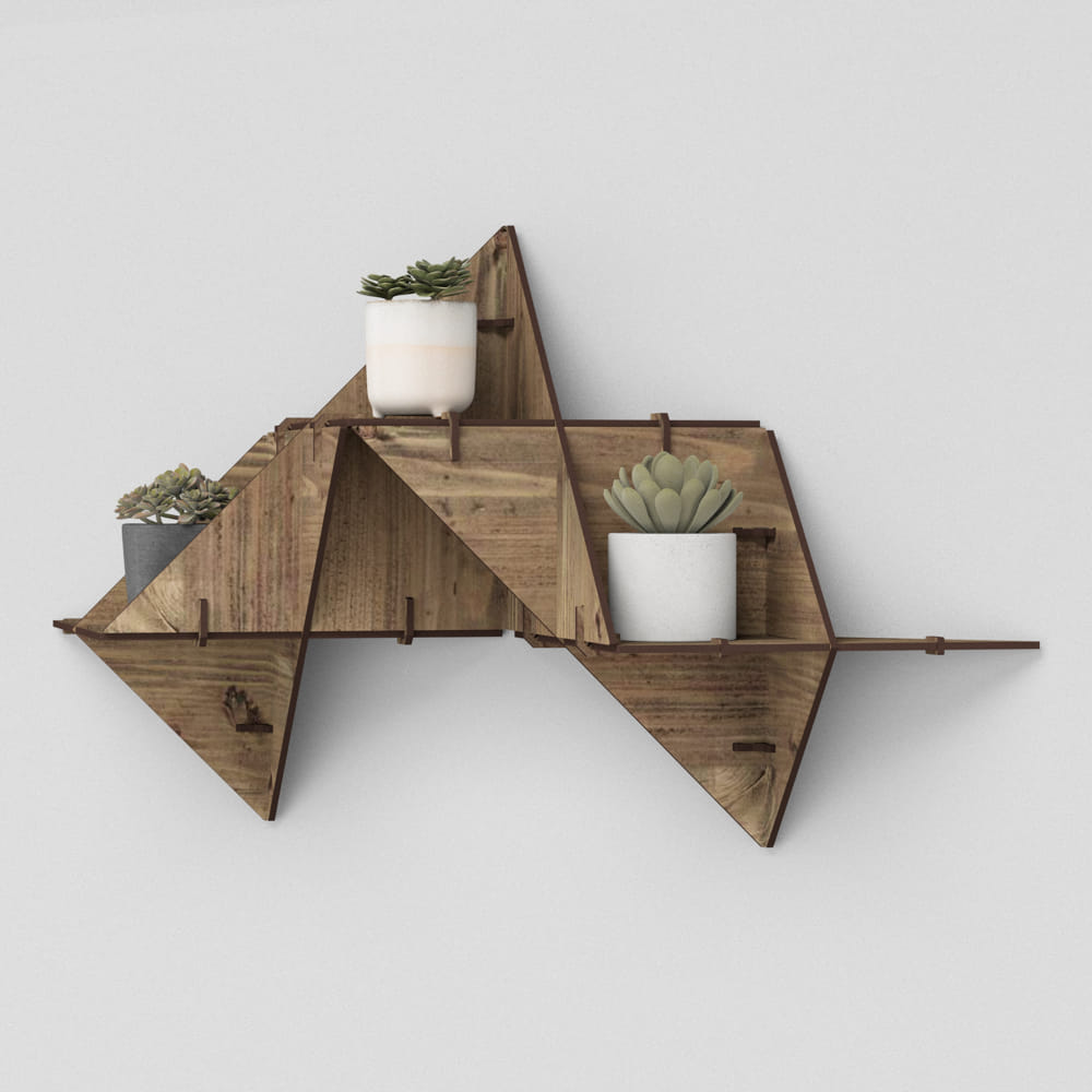 Hexagonica Трикутна Полиця M-1