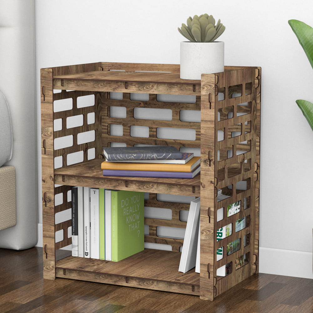 Hexagonica Прикроватная Тумба Brickwall (600В х 528Ш х 345Г)