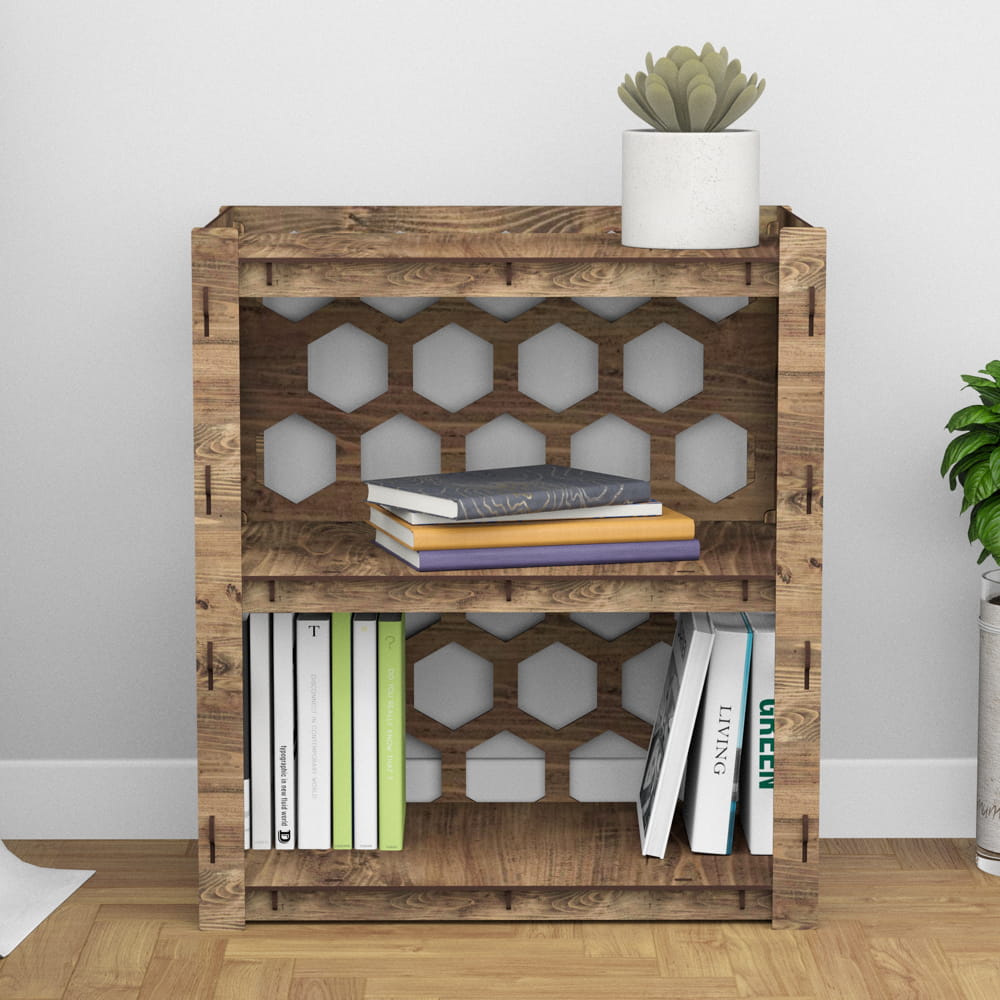 Hexagonica Прикроватная Тумба Honeycomb (600В х 528Ш х 345Г)