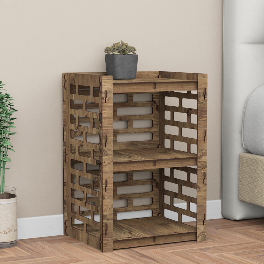 Hexagonica Прикроватная Тумба Brickwall (600В х 413Ш х 345Г)