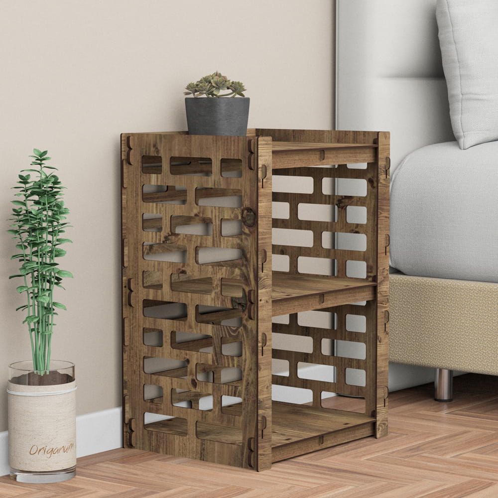 Hexagonica Прикроватная Тумба Brickwall (600В х 413Ш х 345Г)