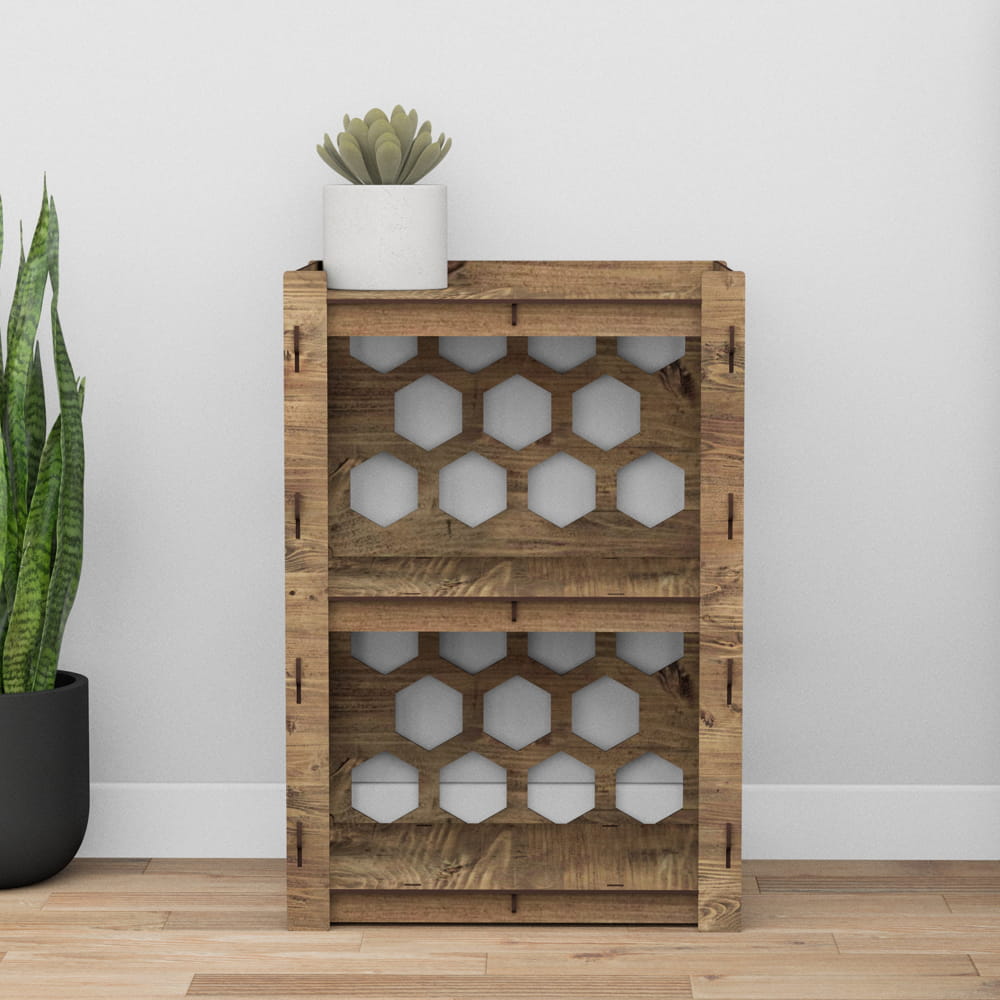 Hexagonica Прикроватная Тумба Honeycomb (600В х 413Ш х 345Г)