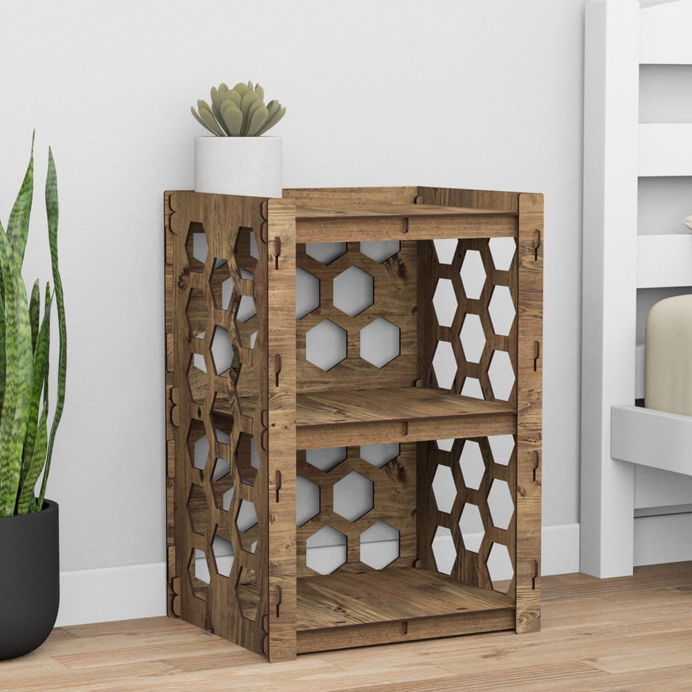 Hexagonica Прикроватная Тумба Honeycomb (600В х 413Ш х 345Г)