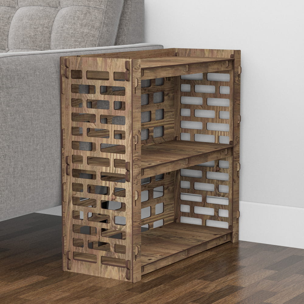 Hexagonica Прикроватная Тумба Brickwall (600В х 600Ш х 254Г)