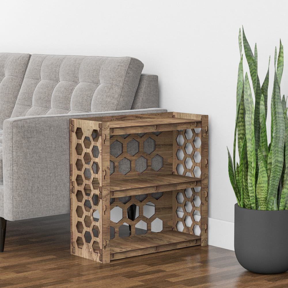 Hexagonica Прикроватная Тумба Honeycomb (600В х 600Ш х 254Г)