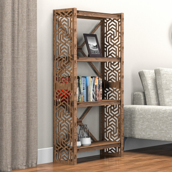 Hexagonica Стелаж на 4 полиці Chevron (1500В х 750Ш х 300Г)