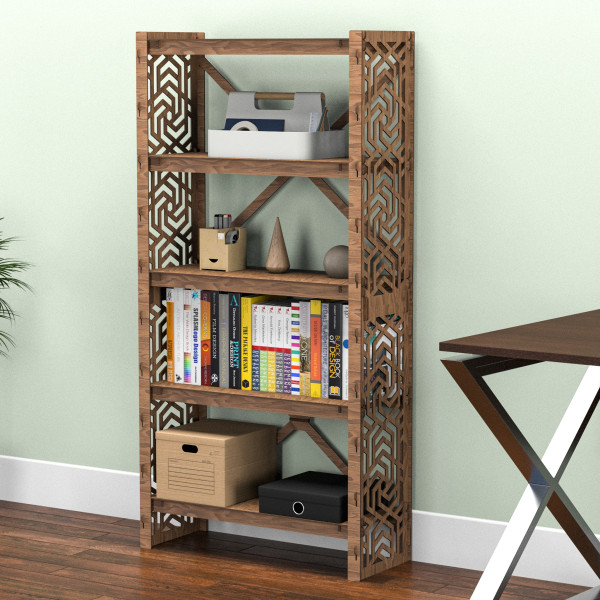 Hexagonica Стелаж на 5 полиць Chevron (1500В х 750Ш х 300Г)
