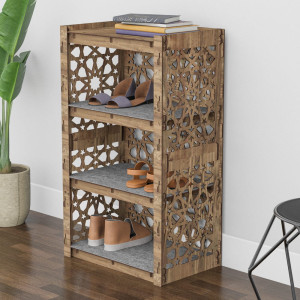 Hexagonica Полка Для Обуви на 4 полки Arabic (900В х 528Ш х 345Г)