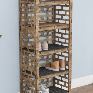 Hexagonica Полка Для Обуви на 7 полок Brickwall (1800В х 528Ш х 345Г)