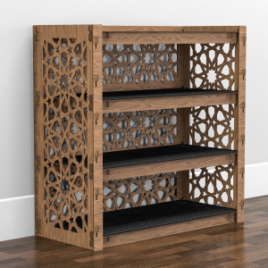 Hexagonica Полка Для Обуви на 4 полки Arabic (750 х 750Ш х 345Г)