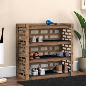 Hexagonica Полка Для Обуви на 4 полки Brickwall (750В х 750Ш х 345Г)