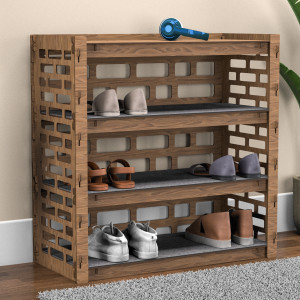Hexagonica Полка Для Обуви на 4 полки Brickwall (750В х 750Ш х 345Г)