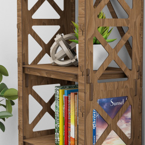 Hexagonica Стелаж на 5 полиць Provence (1500В х 500Ш х 300Г)