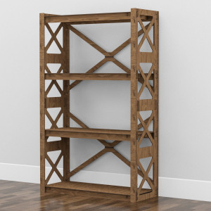 Hexagonica Стелаж на 4 полиці Provence (1200В х 750Ш х 300Г)
