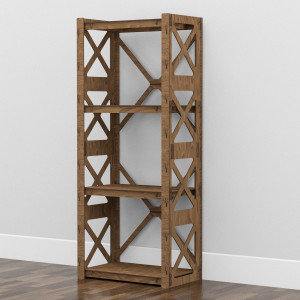 Hexagonica Стелаж на 4 полиці Provence (1200В х 500Ш х 300Г)