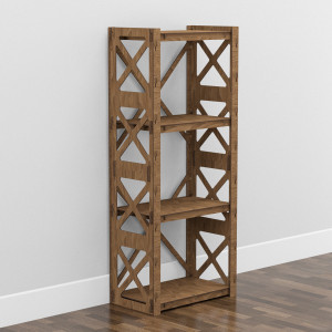 Hexagonica Стелаж на 4 полиці Provence (1200В х 500Ш х 300Г)