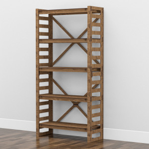 Hexagonica Стелаж на 5 полиць Ladder (1500В х 750Ш х 300Г)